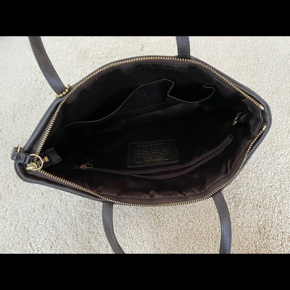 Coach Signature 13548 Tote Shoulder Bag - Picture 4 of 5